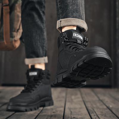 22 New Spring and Autumn High-top Martin Boots Rubber Outsole Outdoor Casual Sports Shoes Boots
