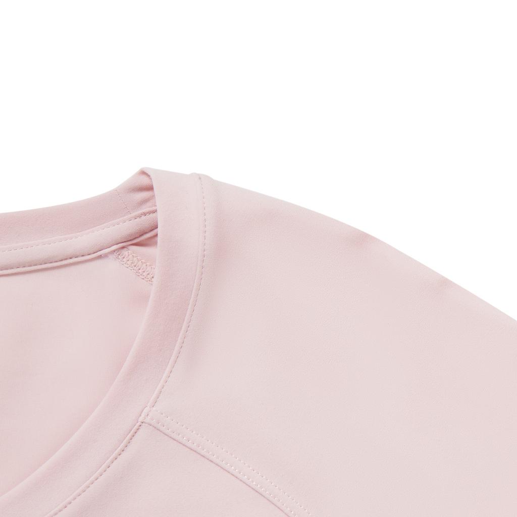 Li-Ning Fitness Series Round Neck Logo Letter T-Shirt Women tops ATLW098-6