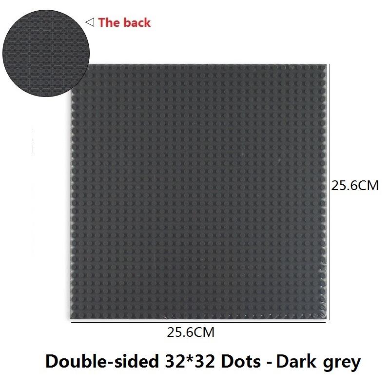 Baustein Grundplatte 32*32 16x32 Noppen Doppelseitige Grundplatte Klassische Bausteine DIY Klassische Baustein Zubehör Spielzeug für Kinder