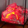 Bonfire Lamp Flameless LED Light Fake Fireplace Lamp Iron Home Decoration for Room Type B 470g /