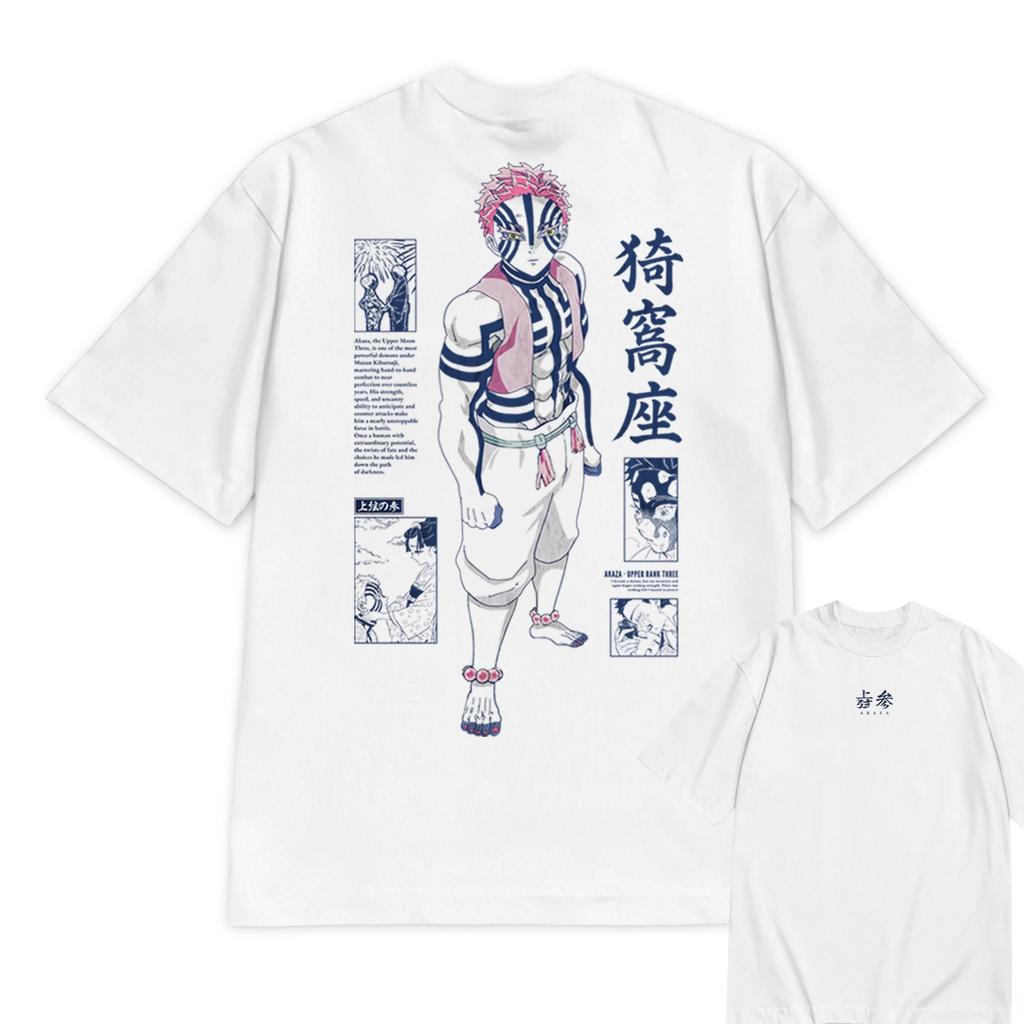 Anime Demon Slayer Graphic TShirt 100Cotton Oversized unisex Shirt Unisex Short Sleeve ONeck Women Y2k New Fashion Streetwear