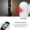 Mini Rilevatore di Movimento PIR Wireless Sensore di Sicurezza Allarme Intelligente Infrarossi per Casa Fabbrica Magazzino