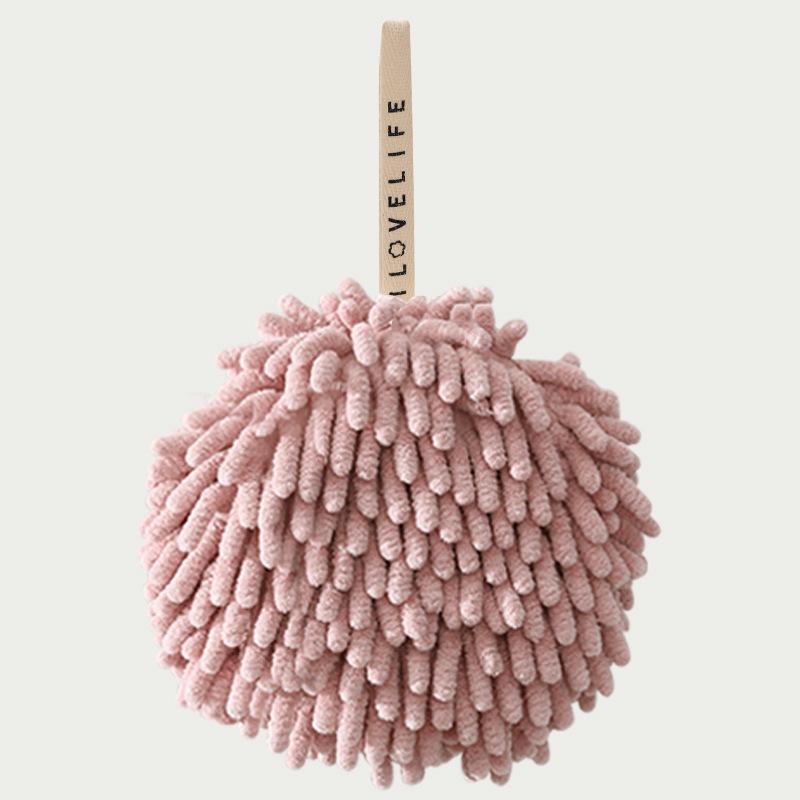 

Японская ультратонкая ткань из синели для гандбола, милая подвесная сухая гандбольная ткань для кухни, ванной комнаты, круглая ткань для рук