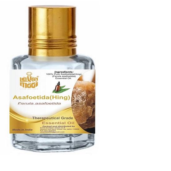 Levenmooi Asafoetida(Hing) (Ferula assa-foetida) Pure & Natural Therapeutic Grade Essential Oil Glass
