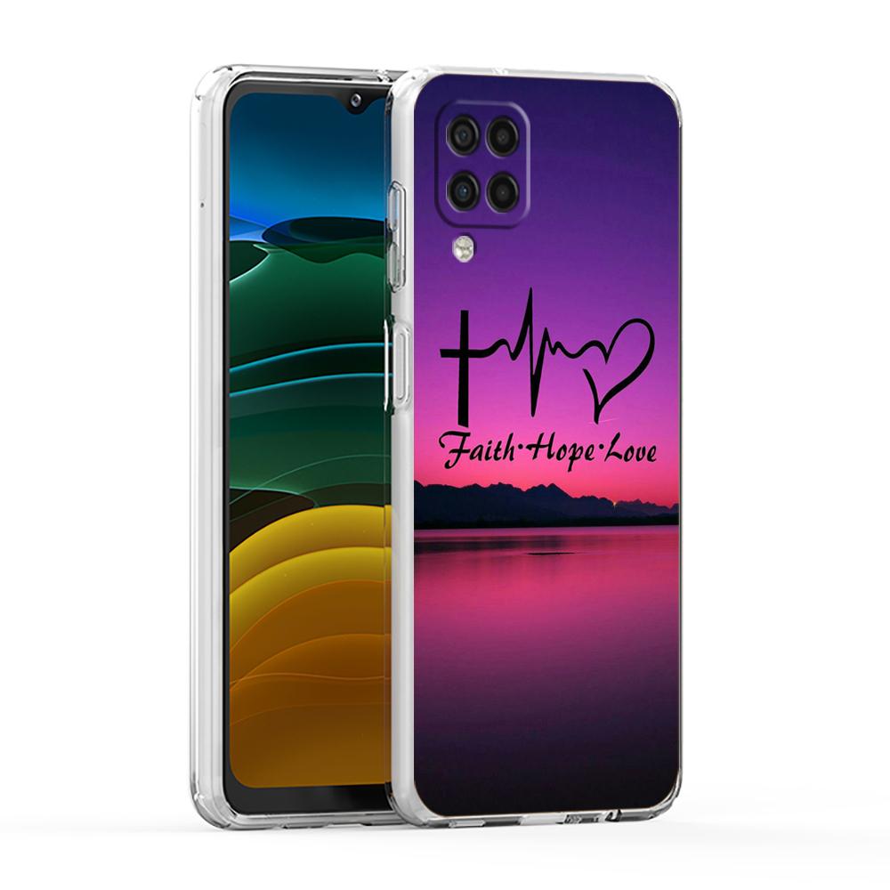 Faith Christian Religious Jesus Clear Case for Samsung Galaxy A13 A22 A32 A52 A72 A51 A71 A11 A31 A41 M31 A01 A21S 5G Soft Shell