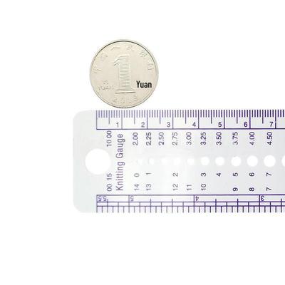 Multifunctional High-Quality Plastic Knitting Ruler Tool