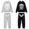 SP5der Spinnenweb Plus Velours Hoodie & Joggingbroek Set - Unisex Trendy Streetwear