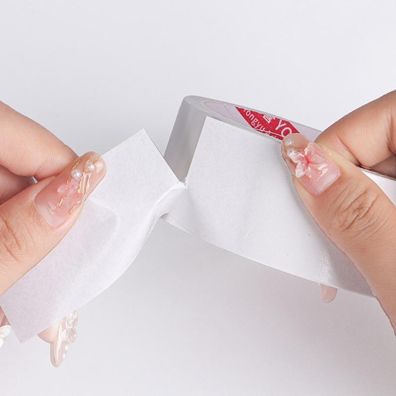 10 Rolls High Strength White Double Sided Tape Strong Adhesive Mounting Tape for Craft Scrapbooking 10Meter Per Roll