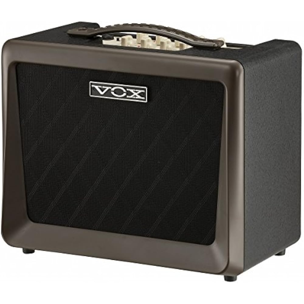 

VOX Nutube Powered Acoustic Guitar Amplifier VX50 AG Compact Lightweight Design 50W Large Output ...