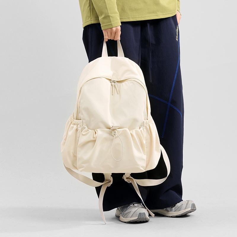 Schoolbag new Korean version casual large-capacity student backpack men's and women's 1011 light outdoor sports mountaineering bag