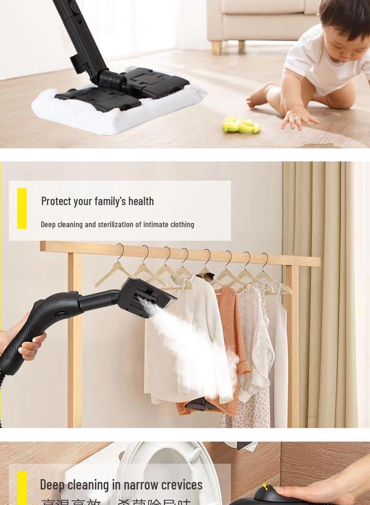 YX Multi-functional High-Pressure Steam Cleaner for Kitchen, Sofa, Carpet, and Car