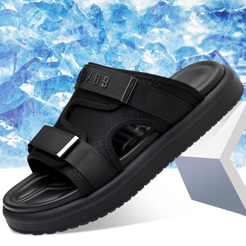 Fashion New Outdoor Leisure Beach Shoes for Man Fashion Casual Summer Designer Slippers Men Korean Black High Quality Slipper Shoe Man