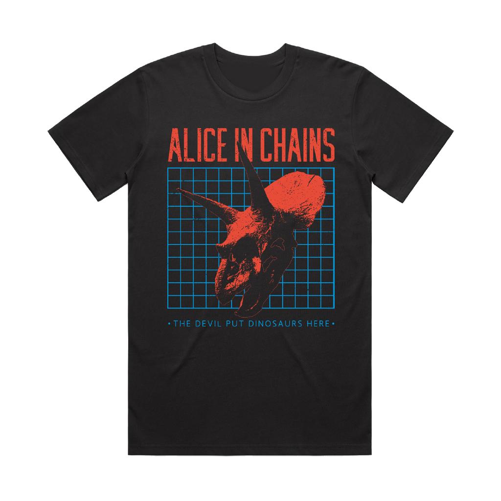 

Alice In Chains album cover graphic unisex 100Cotton shirt 2026 Summer New Unisexs Y2k vintage rock fashion streetwear Tshirt M