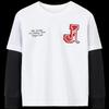 Kids' AJ Long Sleeve Faux 2-in-1 T-Shirt
