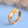 Dome Brass Ring Gold Ring Handmae Ring Plain Simple Brass Ring Gift for Her