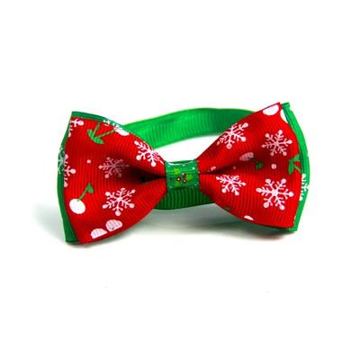 Christmas Handmake Dog Bow Ties Puppy Bowties Pet Cat Dog Bow Tie Collar for Dogs Grooming Dog Christmas Accessories