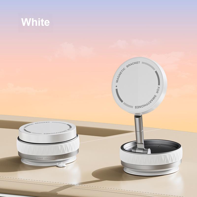 Novo Suporte de Telefone Magnético de Metal para Carro com Ventosa para Navegação - Suporte de Telefone para Automóvel