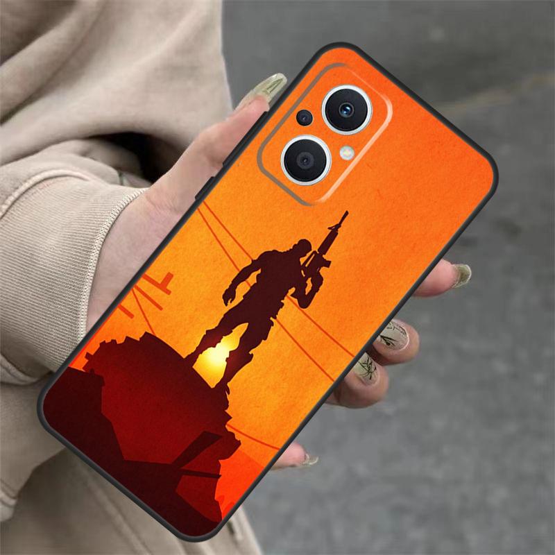Camouflage Militär Armee Hülle Für OPPO Reno 11 11F 10 Pro 4Z 5Z 8T 5 6 7 8 Lite OPPO Find X5 X6 Pro X2 X3 Lite Abdeckung
