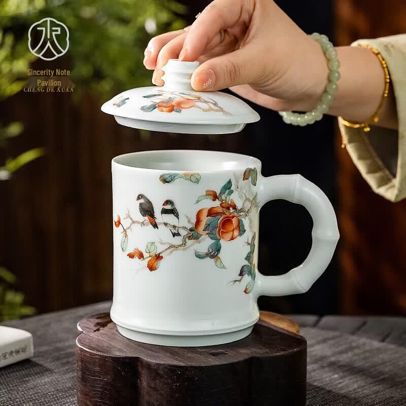 Jingdezhen Hand-painted Ceramic Office Tea Cup