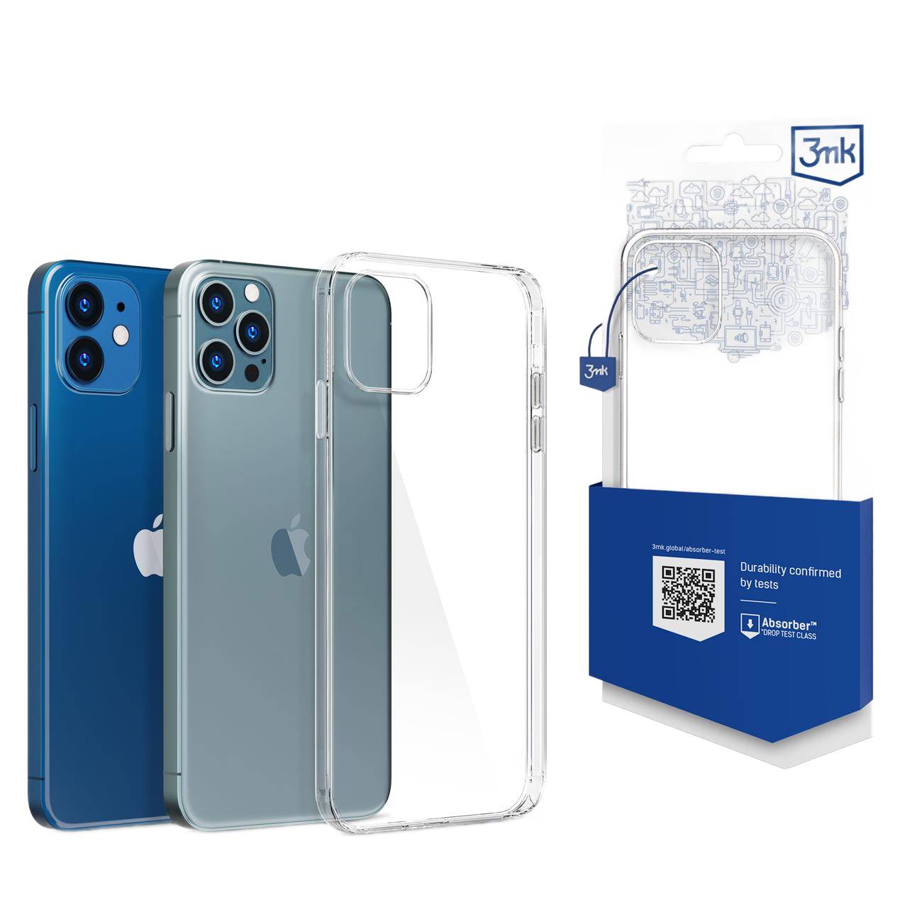 Coque Smartphone 3Mk Apple Iphone 12/12 Pro - Transparent - Tu - Bild 4