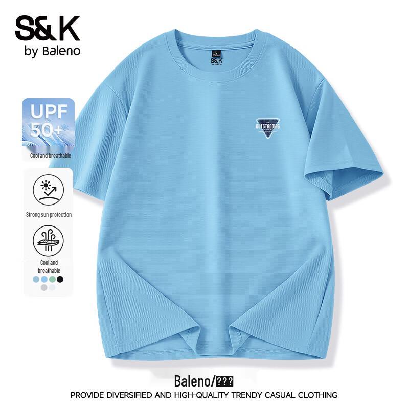Baleno Men s S&K Series UPF50+ Ice-Cool Short Sleeve T-Shirt 2XL