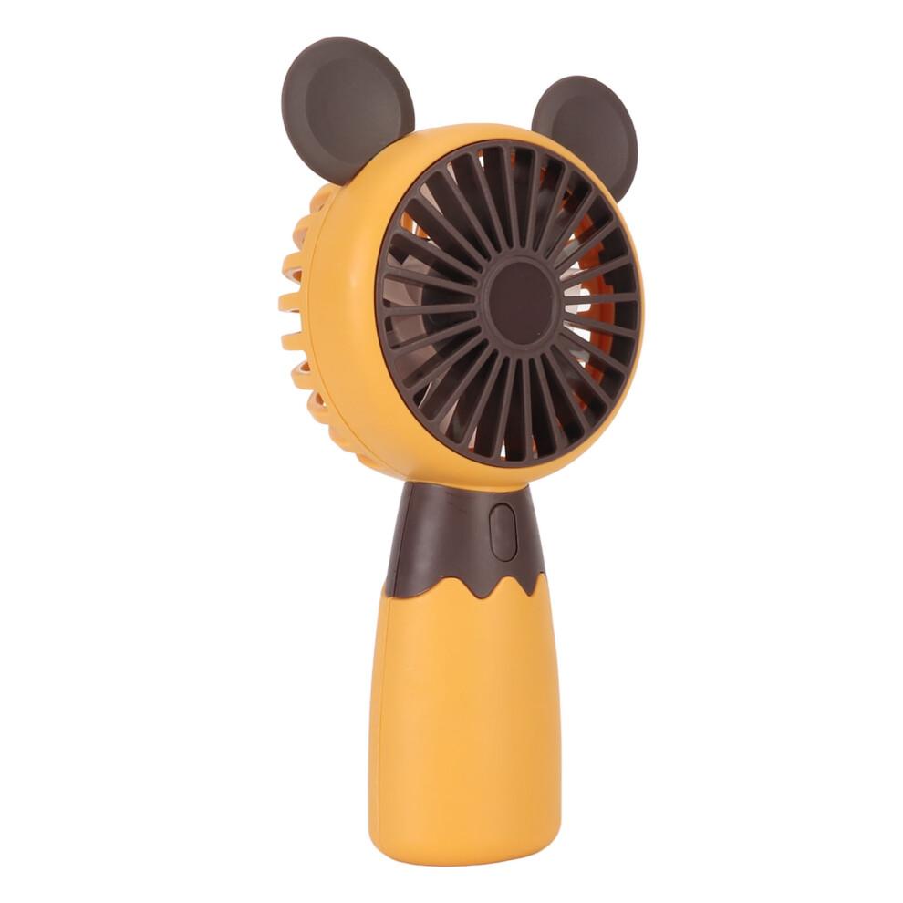 Handheld Fan For Summer Days, Portable Fan With 3 Speed Options USB Rechargeable Built In Battery Quiet Cooling Ergonomic Shape Lightweight Fan With
