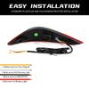 2x Rear Bumper Reflector Brake Light For Toyota Rush Fog Lamp 2018 2019 2020 Park Driving Turn Signal 3 Function