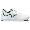 Puma Softride Series Fabric Softride Fitness Round Toe Comfortable Low Top Lifestyle Casual Shoes Women Sneaker White Black 195086-01