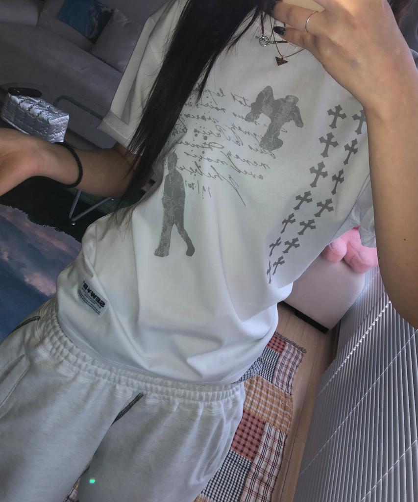Ssobi Walk Oversized Short Sleeve Tee