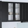 Dishwasher Front Panel Kalmar Black 80 x 31 x 100 cm