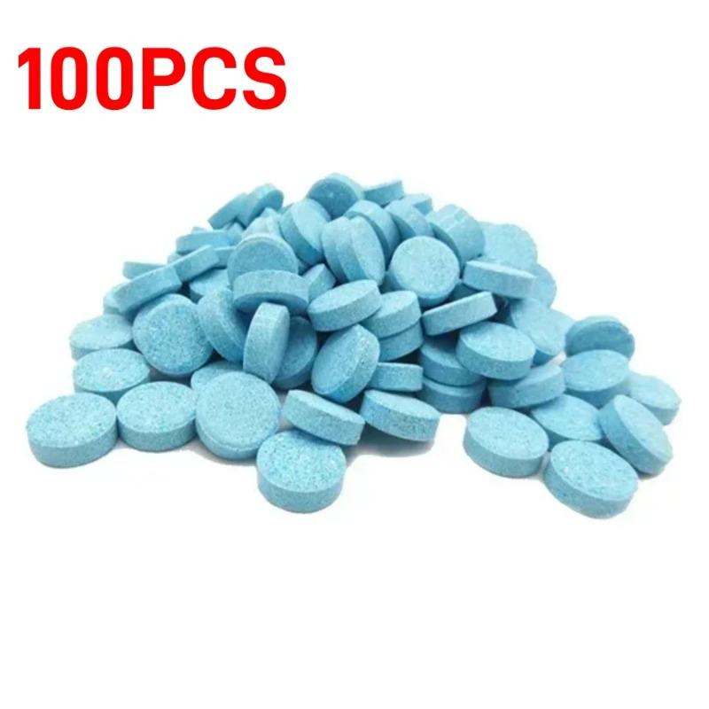 5Pcs-200pcs Car Windshield Solid Cleaning Agent Car Glass Wiper Solid Concentrated Cleaning Effervescent Tablets Car Accessories