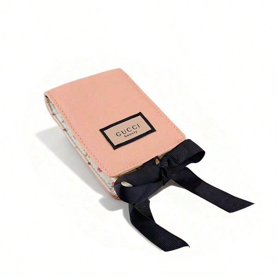 Minimalistische luxuriöse Kosmetiktasche für Reisen, stilvolle kleine Damengeldbörse