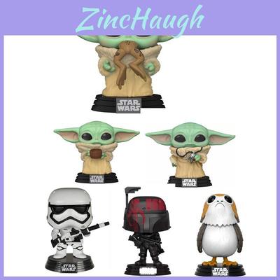 Star Wars Pop Mandalorian Baby Yoda Boba Fett Action Figure Collectible**