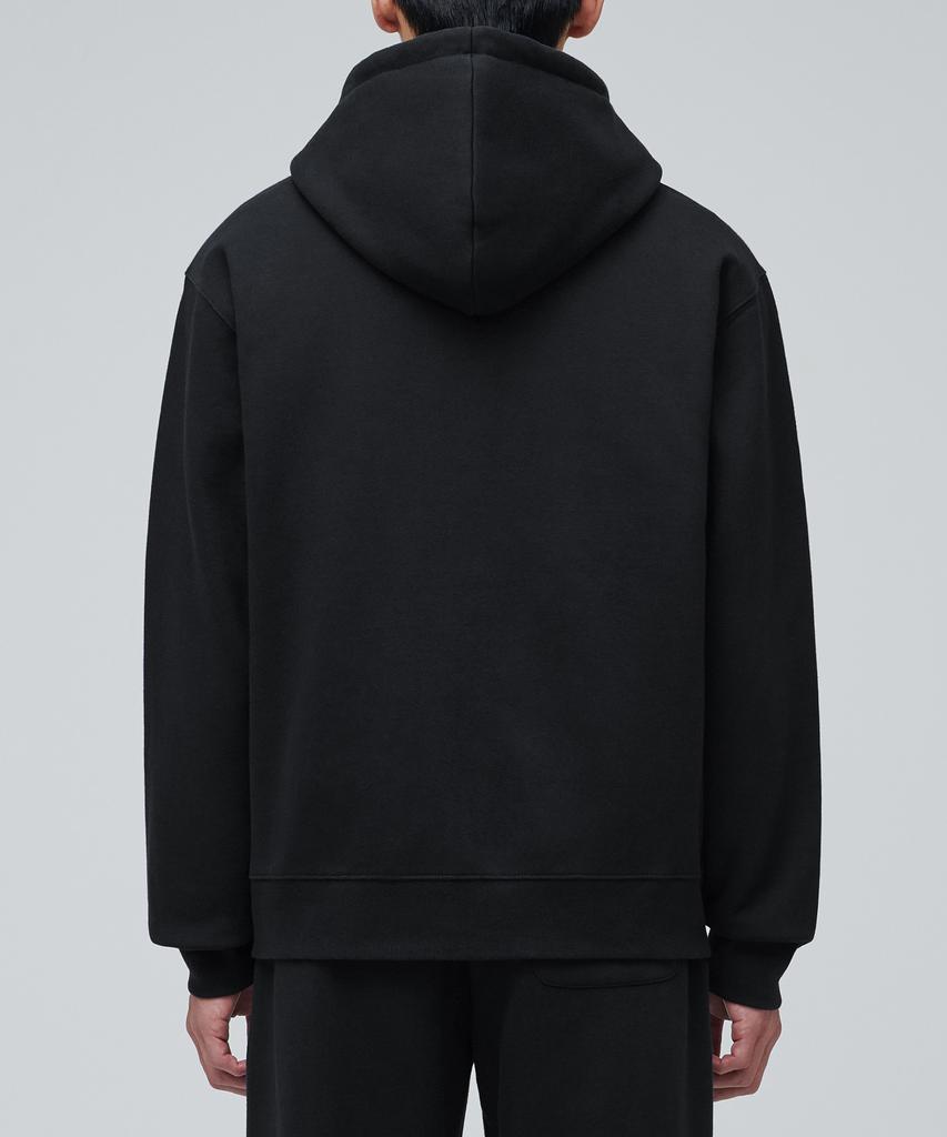 Musinsa Standard Fleece-Lined Hooded Sweat Zip-Up [Black]
