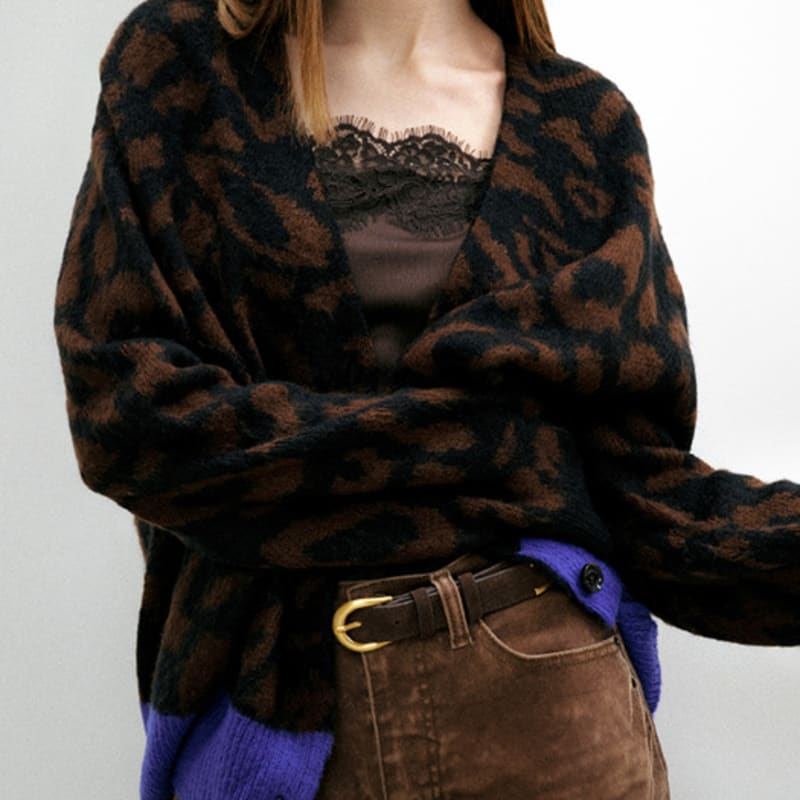 

BARNEYS NEWYORK 25FW Suede Belt Charcoal Brown Charcoal brown