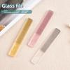 Crystal Nail Shiner Nano Glass Nail File Transparent Crystal Nail Polish Rubbing Strip Polishing Tool For Nail Art And Pedicures