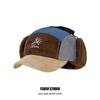 Unisex Kord-Trucker-Mütze mit Ohrenklappen Winter Warm Radfahren Outdoor