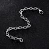 Trendy Titanium Steel Interlocking O-Shaped Bracelet for Men and Women