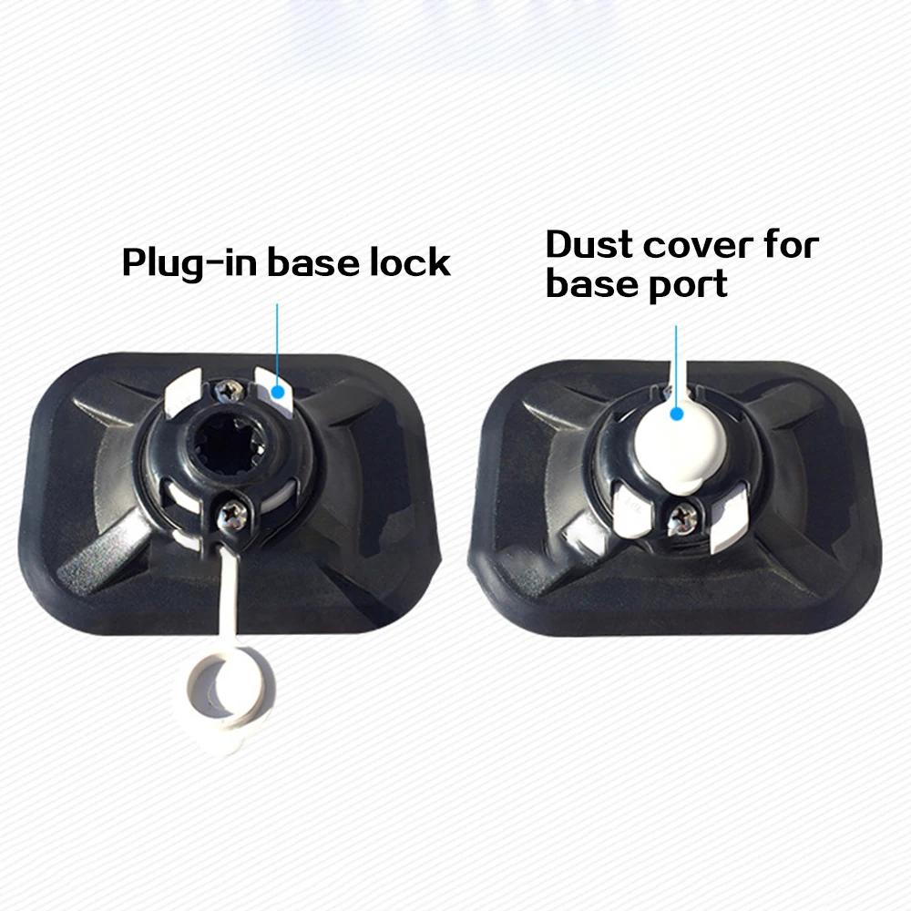 Kayak Fishing Rod Holder Slide Rail Mount Base for Canoe & Kayak DIY Fishing Accessories
