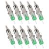 10pcs 2ml Tattoo Ballpoint Pen Cartridges Liner Shader 0.5mm Tip Ball Pen Cartridges for Practice