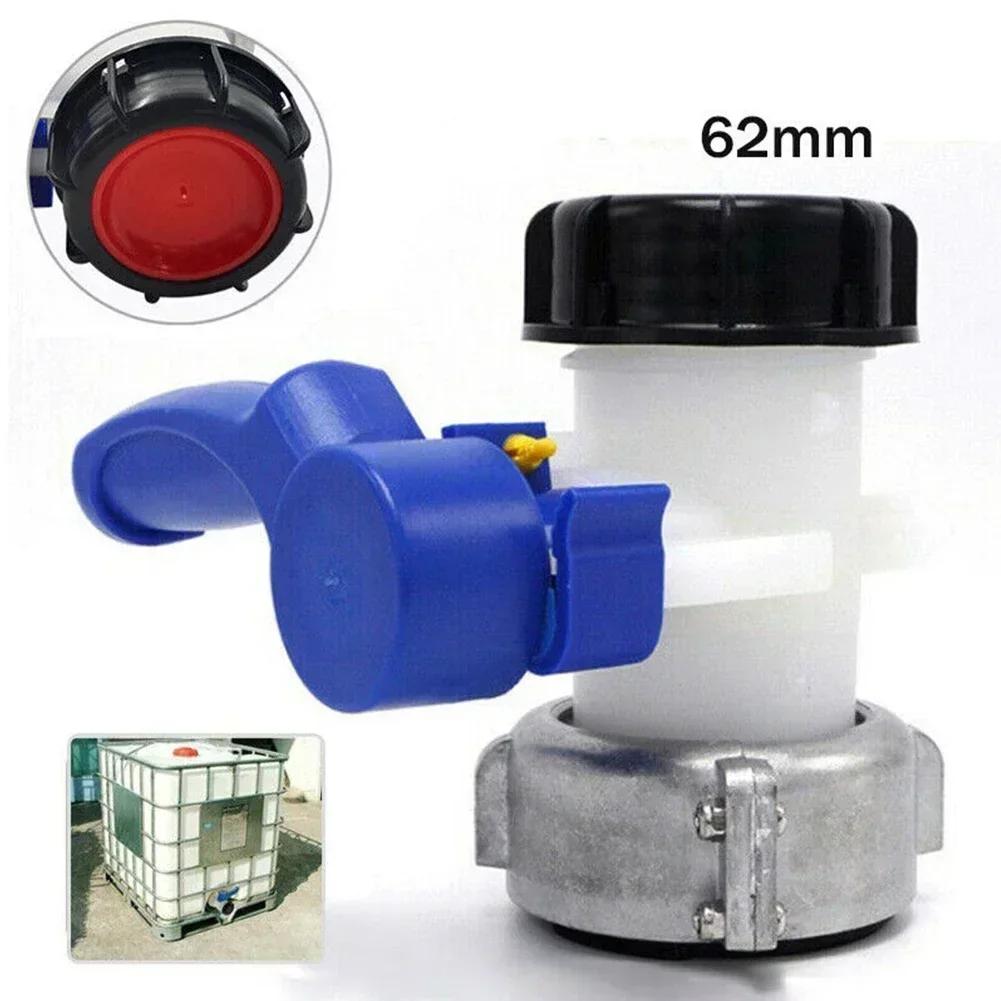 High Quality 1pcs Garden Yard IBC Tank Adapter Rain Barrels Tool Water Container 62mm For Container IBC Standard
