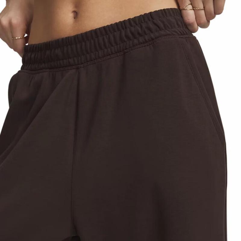 Under Armour Outdoor Running Solid Color Elastic Knit Sports Pants Women Bottoms 6004003-246