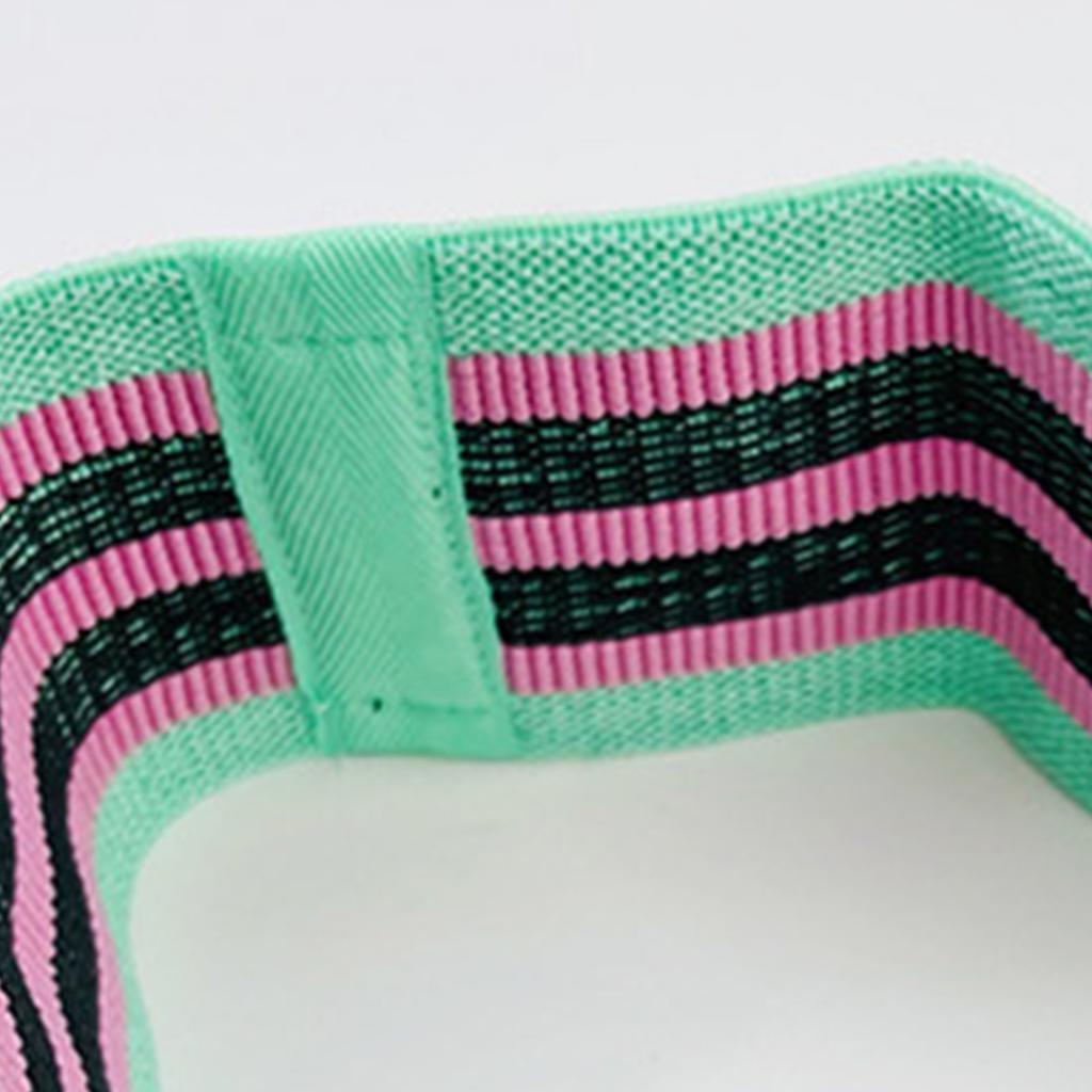 3 PCS Circle Hip Resistance Bands Anti Slip Fitness Hip Elastic Band Deep Squat Workout Tension Band