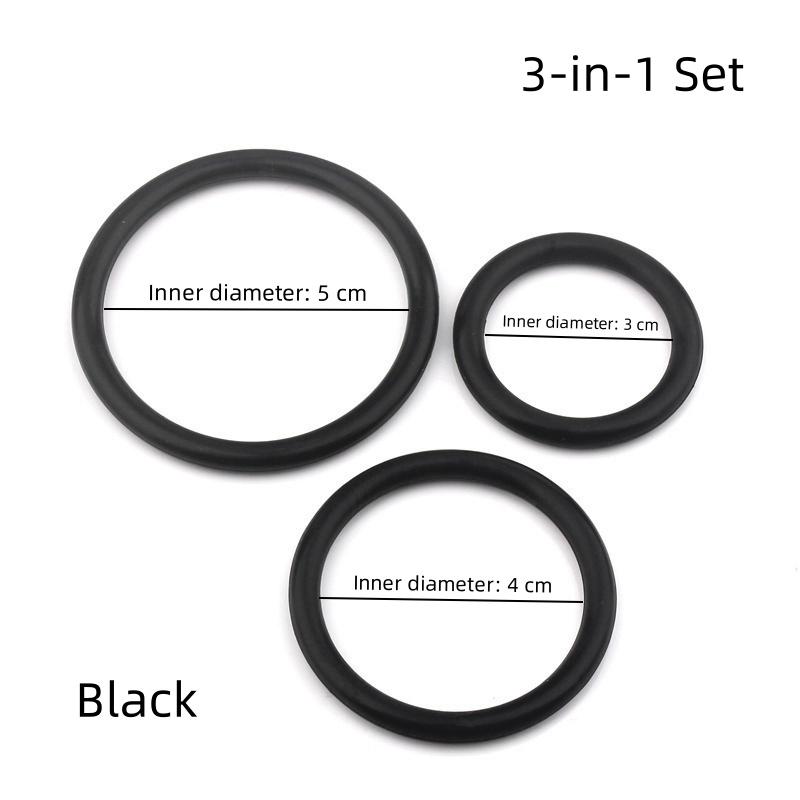 BDSM Ejakulation Verzögerung Einschränkung Dick Penis Cockring,Silikon Cockring Männer Stretching,Abnehmbarer Hodensack Ball Stretcher Sextoy