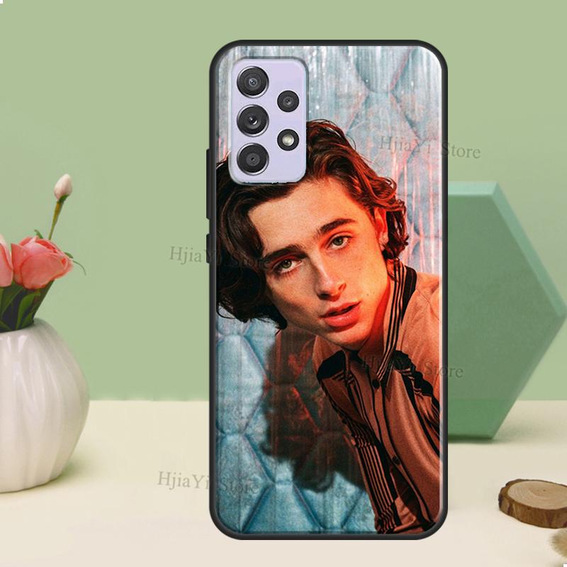 Timothee Chalamet Case For Samsung A54 A34 A24 A14 A51 A71 A12 A22 A32 A52 A72 A73 A33 A53 A13 Back Cover