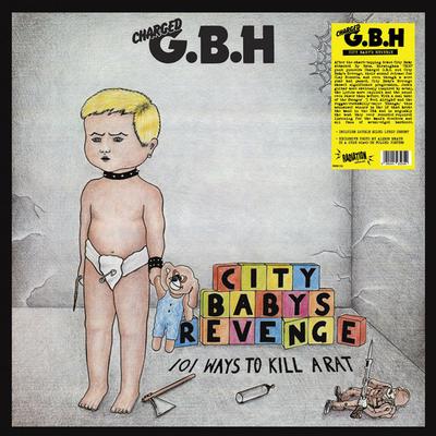 LP Record CHARGED G.B.H - City Baby's Revenge RRS136 RADIATION DELUX 2021 Italy Rock