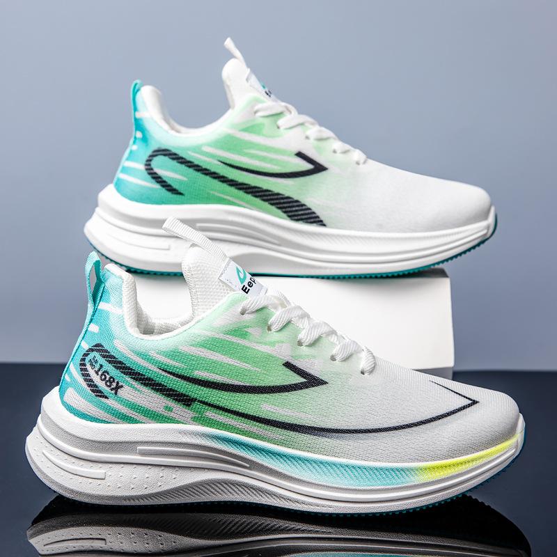 Carbonplatte Laufschuhe Herren atmungsaktive Sportschuhe Popcornsohle Herren Freizeitschuhe Stoßdämpfung