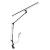 20W LED Clamp Desk Lamp Metal Swing Arm Desk Light Eye Caring Dimmable Task Lamp for Reading