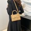 Highend fashion women's handbag bow simple shoulder messenger bag commuter versatile women's bag