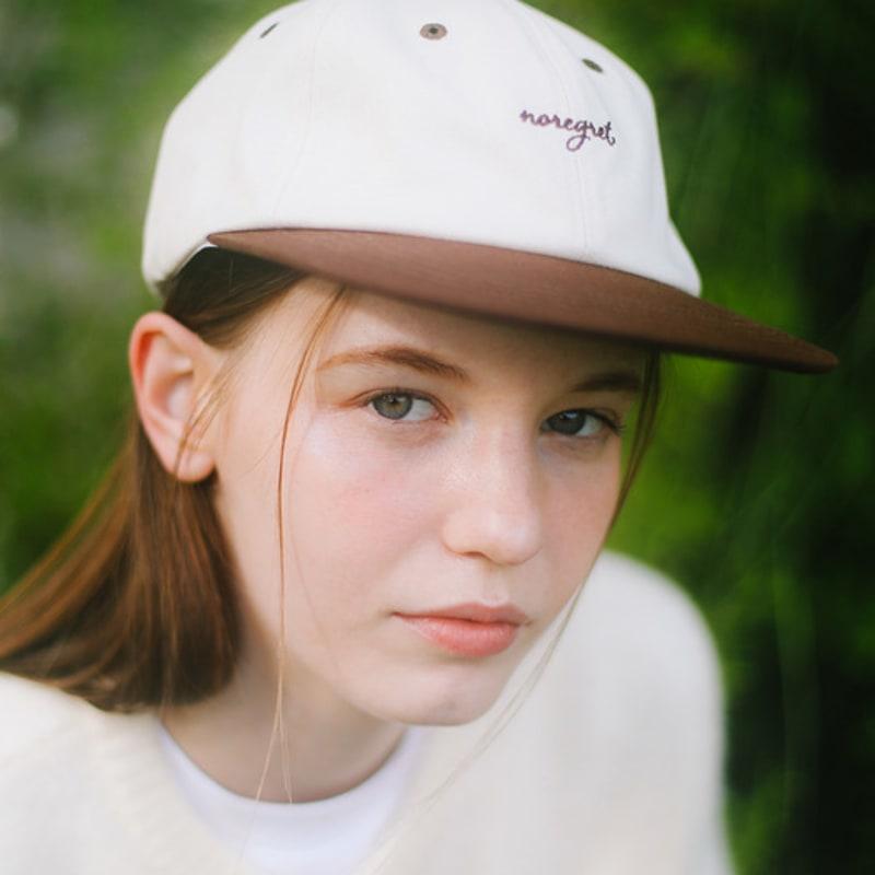 

noregret Embroidery Cap 01_Brown Free